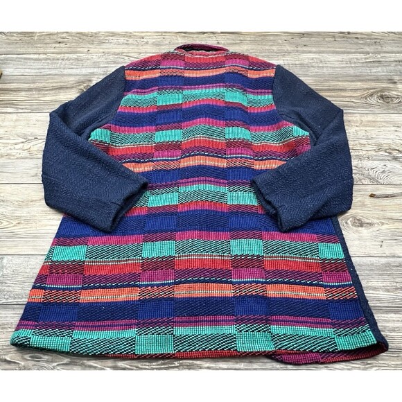 Orientique Naturally Australian Cotton Womens 1X Blazer Jacket Art To Wear Boho - Picture 4 of 15